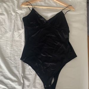 (2/$25) Lg Garage Black Bodysuit